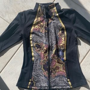 Noli yoga zip - up workout jacket / medium